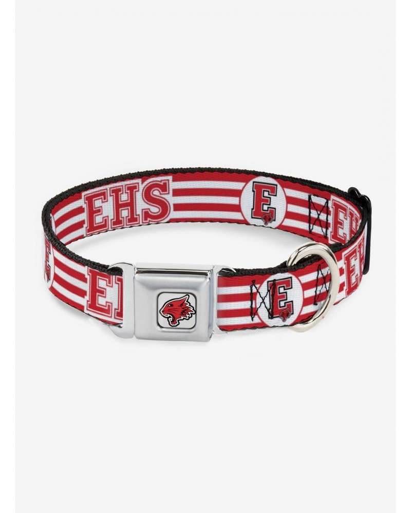 High School Musical East High School Wildcats Stripe Seatbelt Dog Collar $9.85 Pet Collars