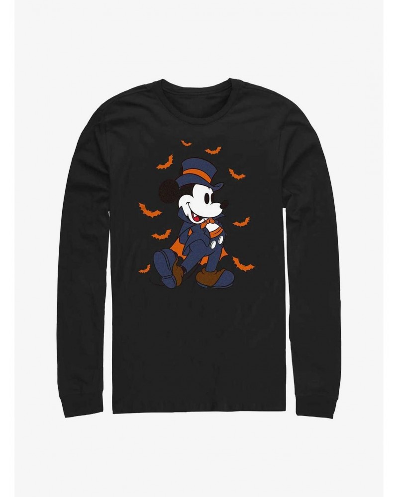 Disney Mickey Mouse Vampire Mickey Long-Sleeve T-Shirt $10.20 T-Shirts