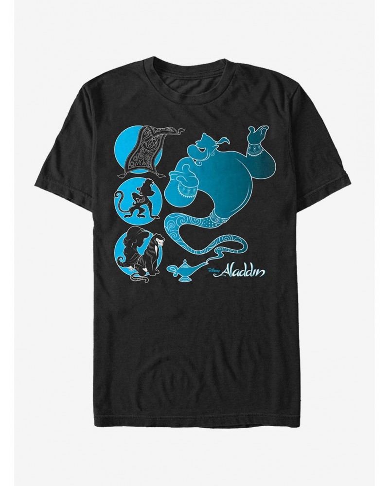 Disney Aladdin Genie and Friends T-Shirt $10.76 T-Shirts