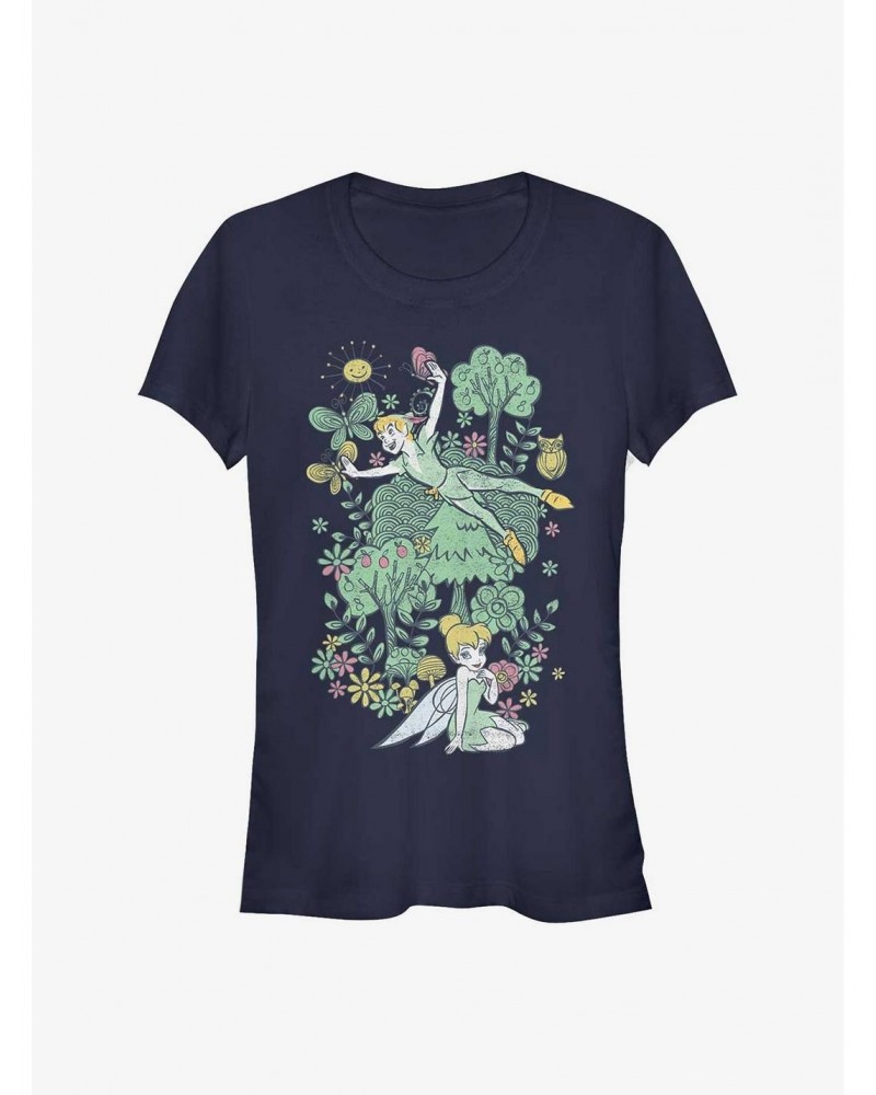 Disney Peter Pan Summer Time Adventures Girls T-Shirt $7.72 T-Shirts