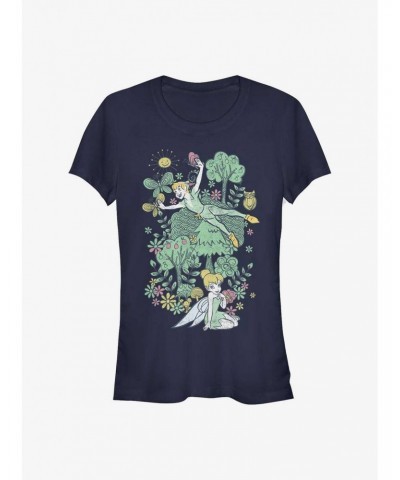 Disney Peter Pan Summer Time Adventures Girls T-Shirt $7.72 T-Shirts