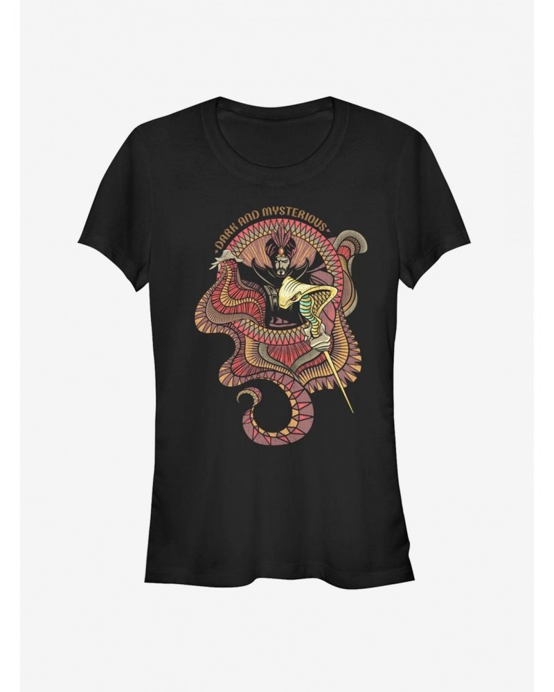 Disney Aladdin 2019 Jafar Circular Girls T-Shirt $8.96 T-Shirts