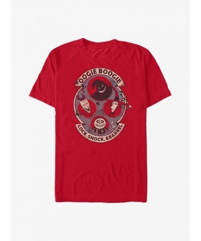 Disney The Nightmare Before Christmas Boogie's Boys Lock, Shock, & Barrel T-Shirt $7.41 T-Shirts