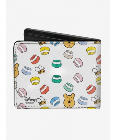 Disney Winnie the Pooh Honey Pots Bi-fold Wallet $7.32 Wallets