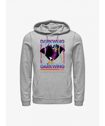 Disney Darkwing Duck Darkwing Box Hoodie $19.31 Hoodies