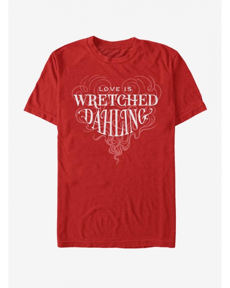 Disney Villains Cruella De Vil Love Is Wretched Dahling T-Shirt $7.17 T-Shirts