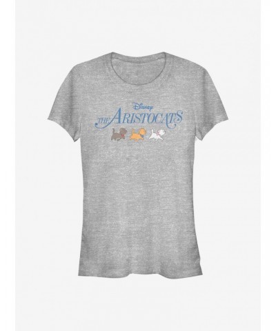 Disney The Aristocats Kitten Walk Logo Girls T-Shirt $7.72 T-Shirts