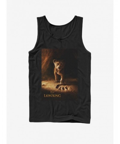 Disney The Lion King 2019 Simba Poster Tank Top $8.72 Tops