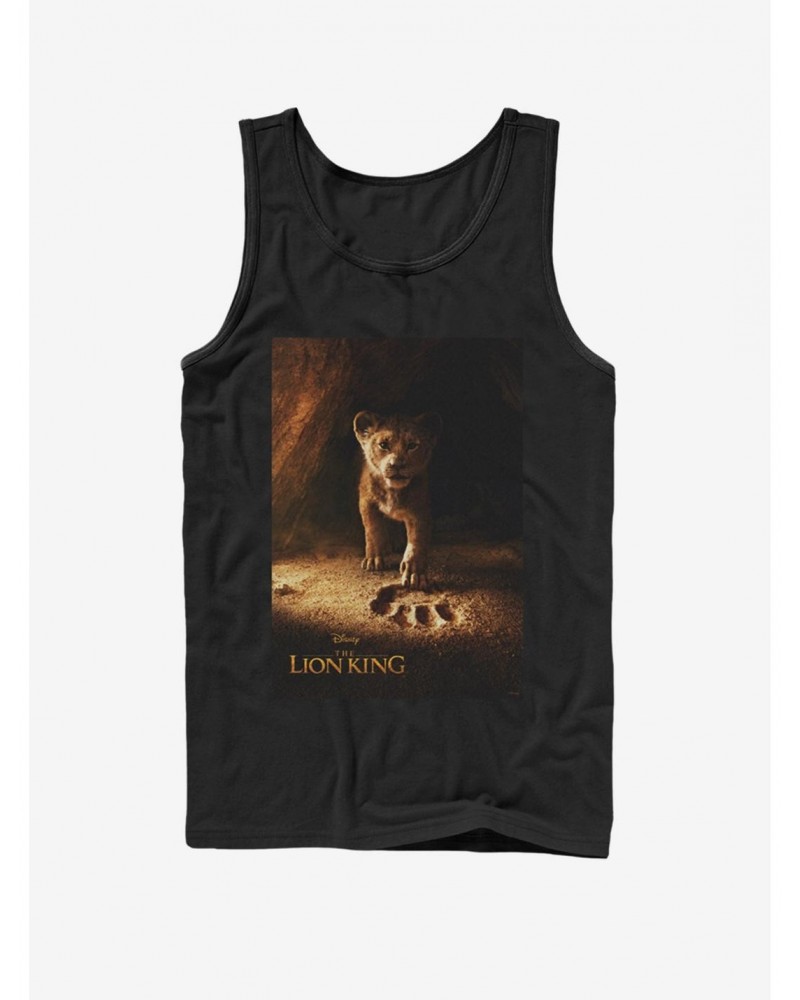 Disney The Lion King 2019 Simba Poster Tank Top $8.72 Tops