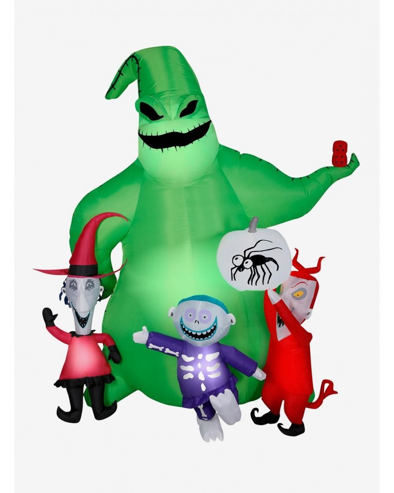 The Nightmare Before Christmas Oogie Boogie And Creatures Inflatable Décor $63.00 Décor