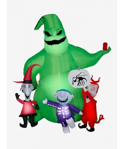 The Nightmare Before Christmas Oogie Boogie And Creatures Inflatable Décor $63.00 Décor