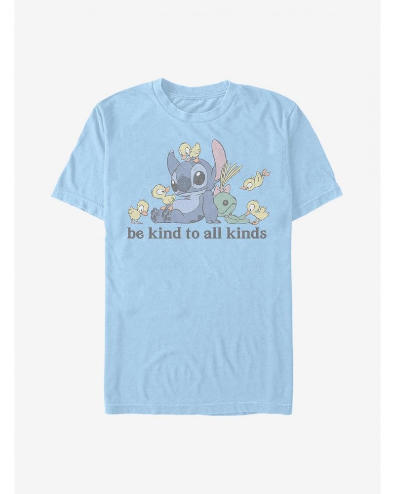 Disney Lilo & Stitch Be Kind To All Kinds T-Shirt $8.13 T-Shirts