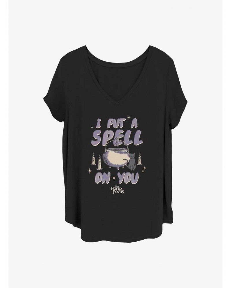 Disney Hocus Pocus I Put A Spell On You Girls T-Shirt Plus Size $11.56 T-Shirts