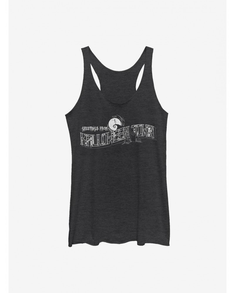 The Nightmare Before Christmas Greetings Halloween Town Girls Tank $12.17 Tanks