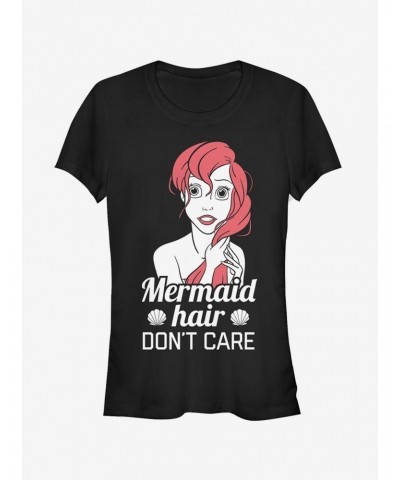 Disney Ariel Mermaid Don't Care Girls T-Shirt $12.20 T-Shirts