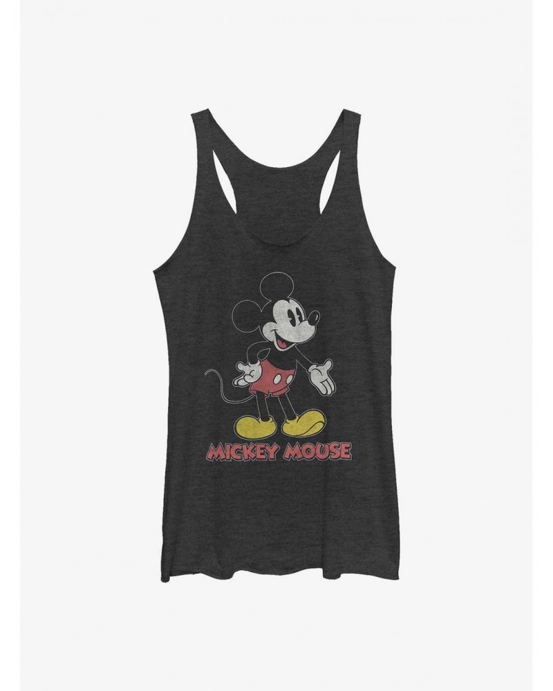 Disney Mickey Mouse 70's Mickey Girls Tank $10.10 Tanks