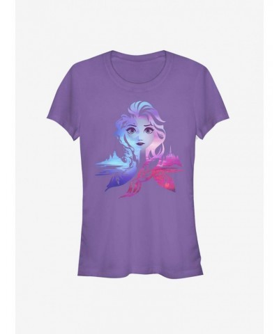 Frozen 2 Elsa Seasons Girls T-Shirt $10.71 T-Shirts