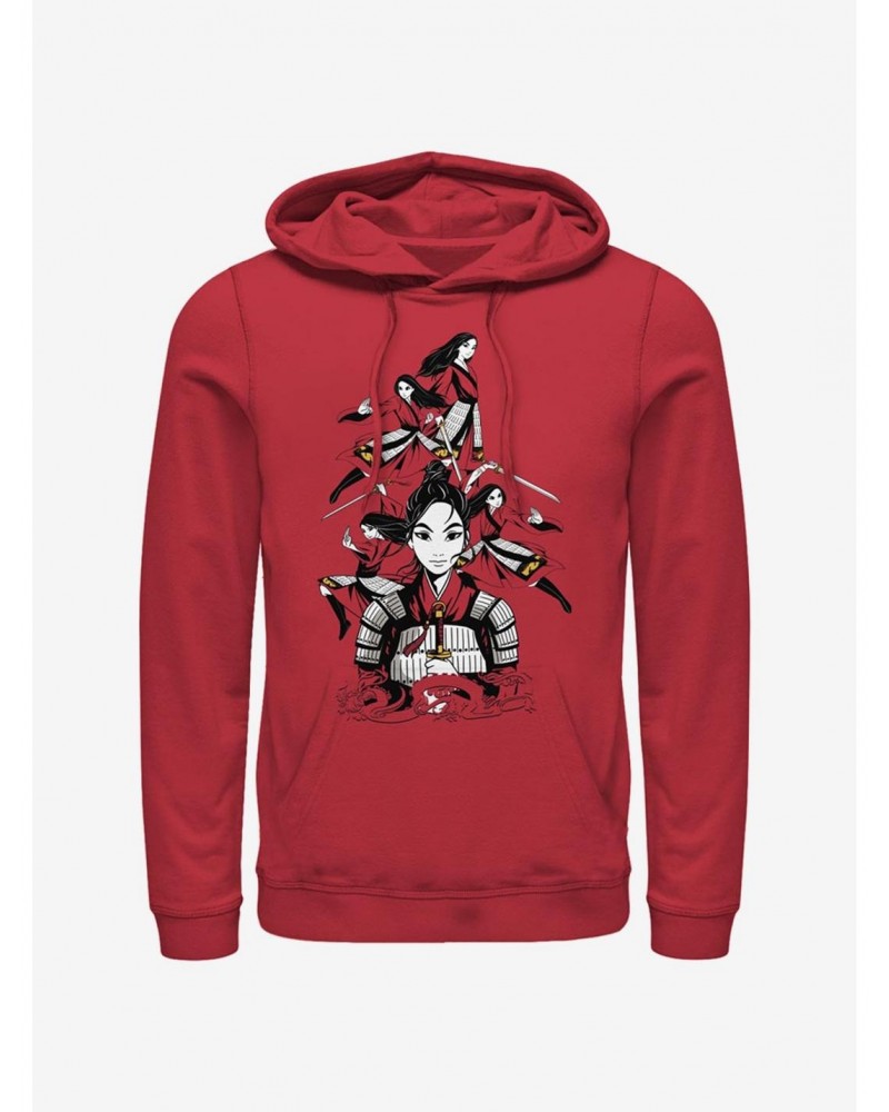 Disney Mulan Mulan Poses Hoodie $14.82 Hoodies