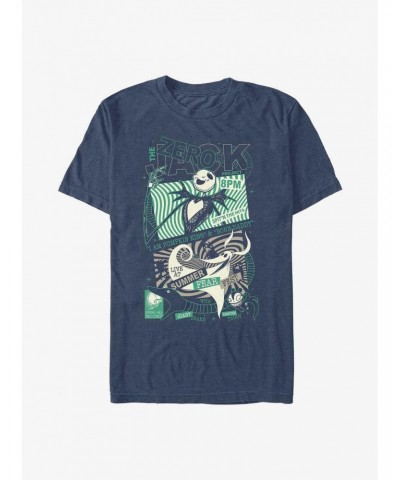 Disney The Nightmare Before Christmas Summer Fear Fest Jack Zero T-Shirt $9.32 T-Shirts