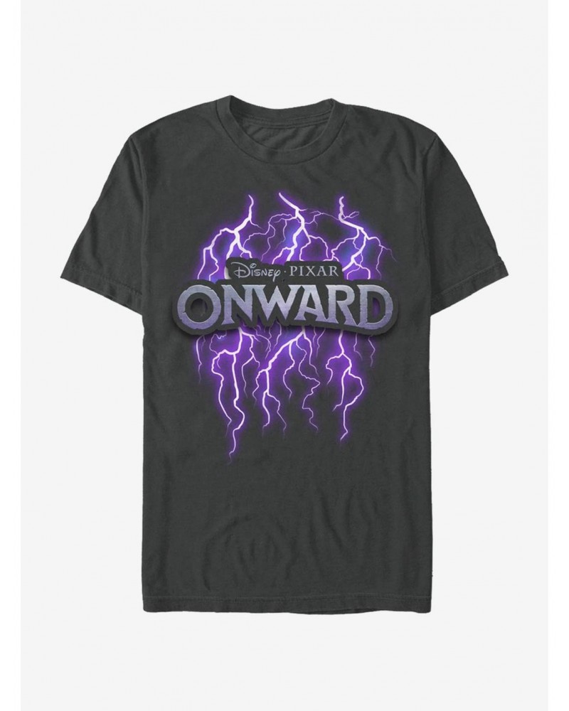 Disney Pixar Onward Logo Lightning T-Shirt $8.37 T-Shirts