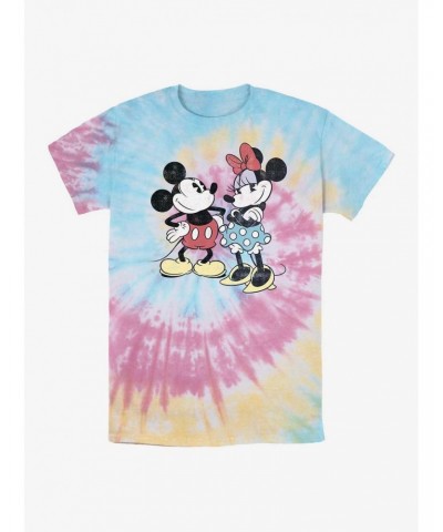 Disney Mickey Mouse Retro Mice Tie Dye T-Shirt $12.43 T-Shirts