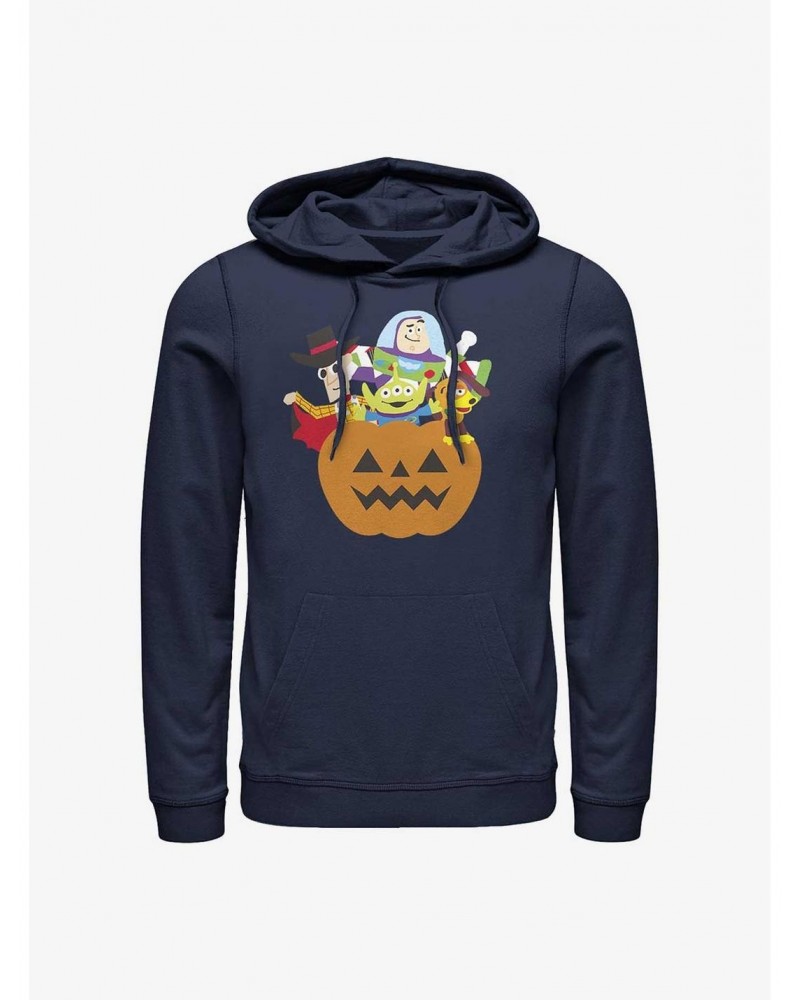 Disney Pixar Toy Story Pumpkin Surprise Characters Hoodie $15.27 Hoodies