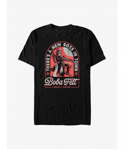 Star Wars The Book Of Boba Fett The New Boss T-Shirt $7.65 T-Shirts