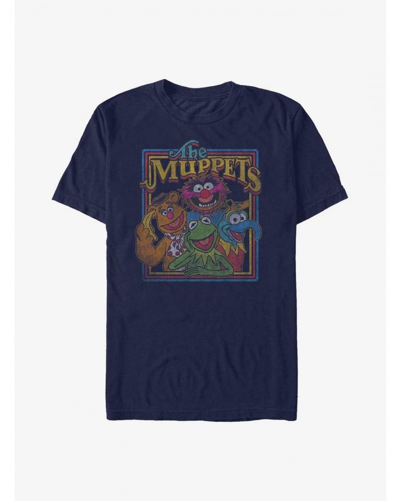 Disney The Muppets Retro Poster T-Shirt $9.08 T-Shirts