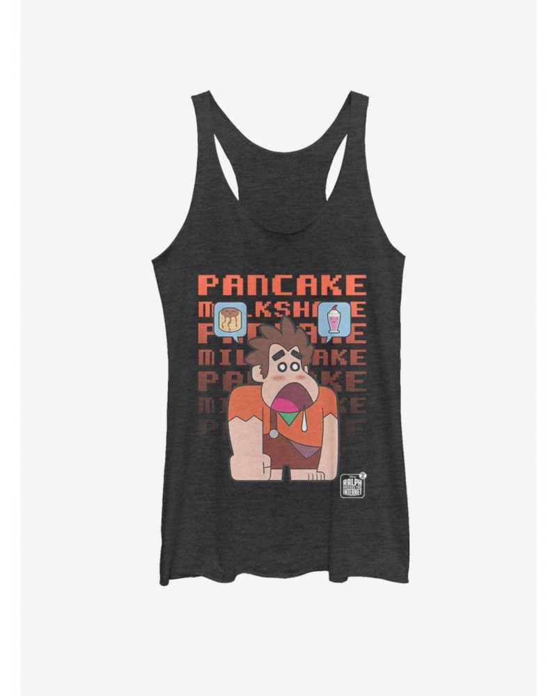 Disney Wreck-It Ralph Pancake Milkshake Girls Tank $10.62 Tanks