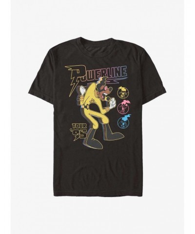 Disney Goofy Powerline Tour Extra Soft T-Shirt $11.06 T-Shirts