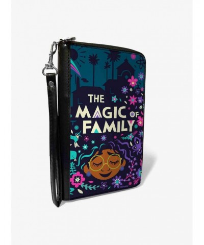 Disney Encanto Mirabel The Magic of Family Floral Collage Zip Around Wallet $10.47 Wallets