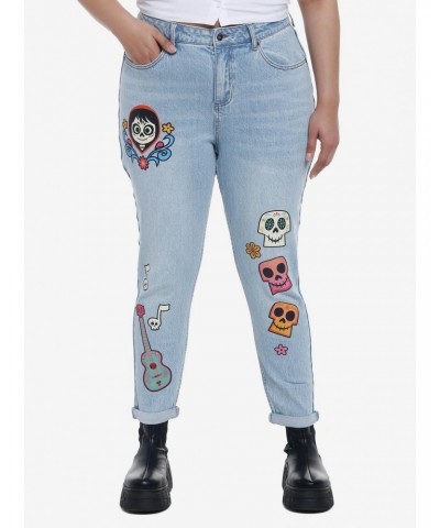 Disney Pixar Coco Mom Jeans Plus Size $9.82 Jeans