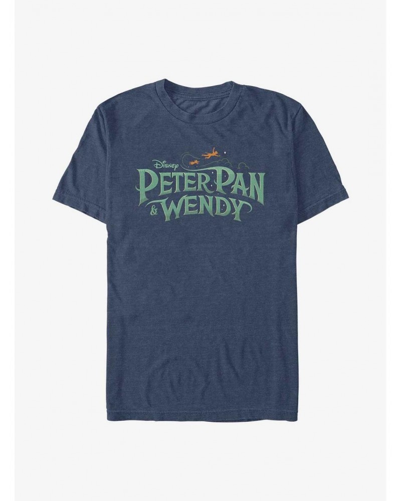 Disney Peter Pan & Wendy Flying Logo T-Shirt $10.76 T-Shirts