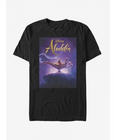 Disney Aladdin 2019 Aladdin Live Action Cover T-Shirt $9.32 T-Shirts