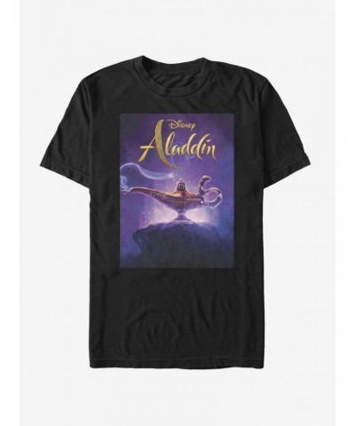 Disney Aladdin 2019 Aladdin Live Action Cover T-Shirt $9.32 T-Shirts