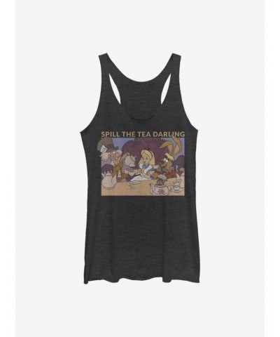 Disney Alice In Wonderland Spill The Tea Girls Tank $9.32 Tanks