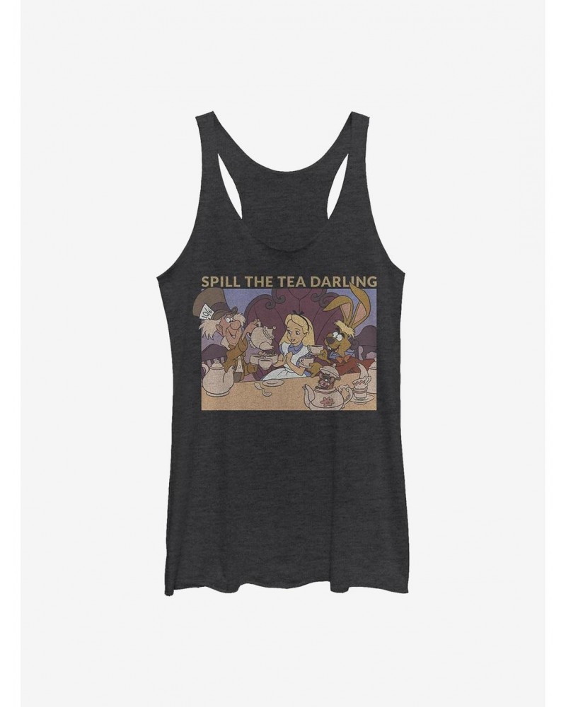 Disney Alice In Wonderland Spill The Tea Girls Tank $9.32 Tanks