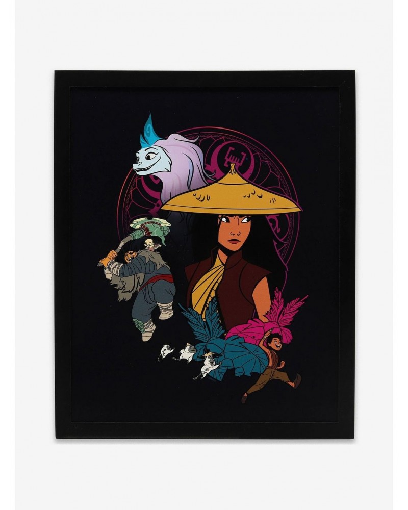 Disney Raya And The Last Dragon Framed Wall Decor $11.96 Décor