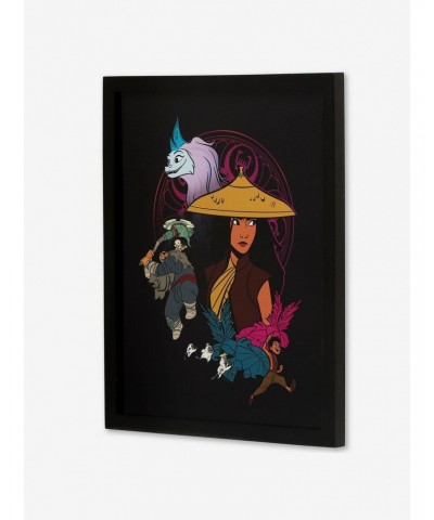 Disney Raya And The Last Dragon Framed Wall Decor $11.96 Décor