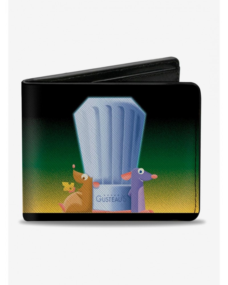 Disney Pixar Ratatouille Emile Remy Chef Hat Bifold Wallet $10.45 Wallets