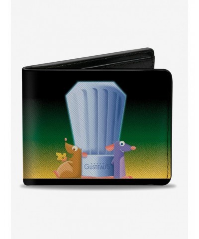 Disney Pixar Ratatouille Emile Remy Chef Hat Bifold Wallet $10.45 Wallets