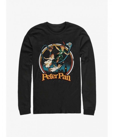 Disney Peter Pan London Flyin' Long-Sleeve T-Shirt $14.15 T-Shirts