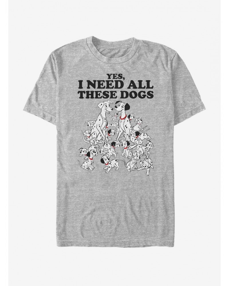 Disney 101 Dalmatians All These Dogs T-Shirt $9.80 T-Shirts