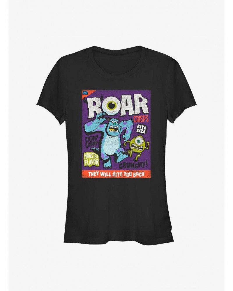 Disney Pixar Monsters University Mike and Sulley Roar Crisps Girls T-Shirt $11.45 T-Shirts