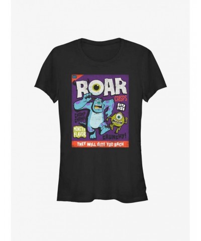 Disney Pixar Monsters University Mike and Sulley Roar Crisps Girls T-Shirt $11.45 T-Shirts