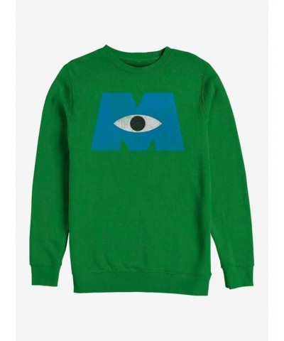 Disney Pixar Monsters University Distressed Logo Crew Sweatshirt $15.50 Sweatshirts