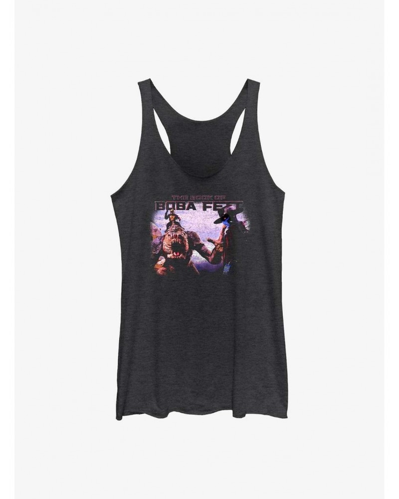 Star Wars The Book Of Boba Fett In Charge Girls Tank Top $12.69 Tops