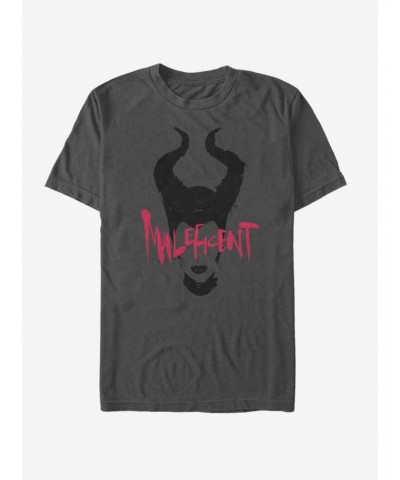 Disney Maleficent: Mistress Of Evil Paint Silhouette T-Shirt $8.37 T-Shirts