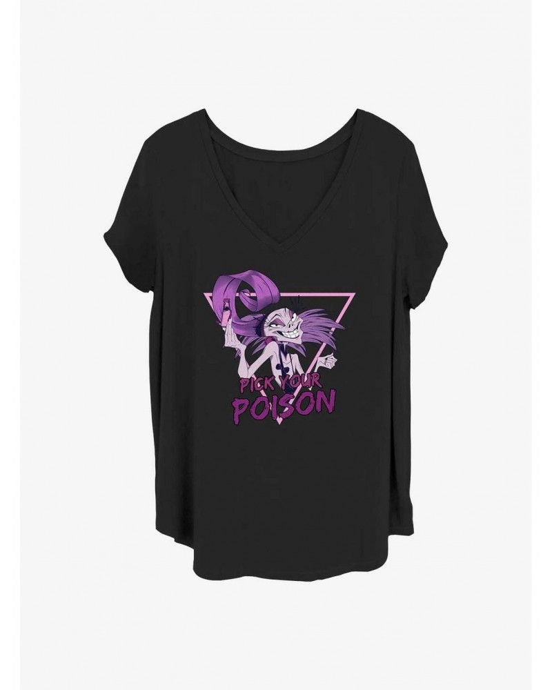 Disney Villains Pick Your Poison Girls T-Shirt Plus Size $10.12 T-Shirts