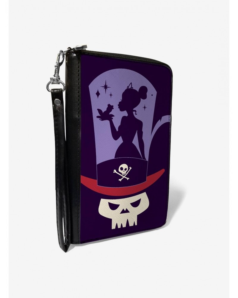 Disney The Princess And The Frog Dr Facilier Tiana Top Hat Zip Around Wallet $15.71 Wallets